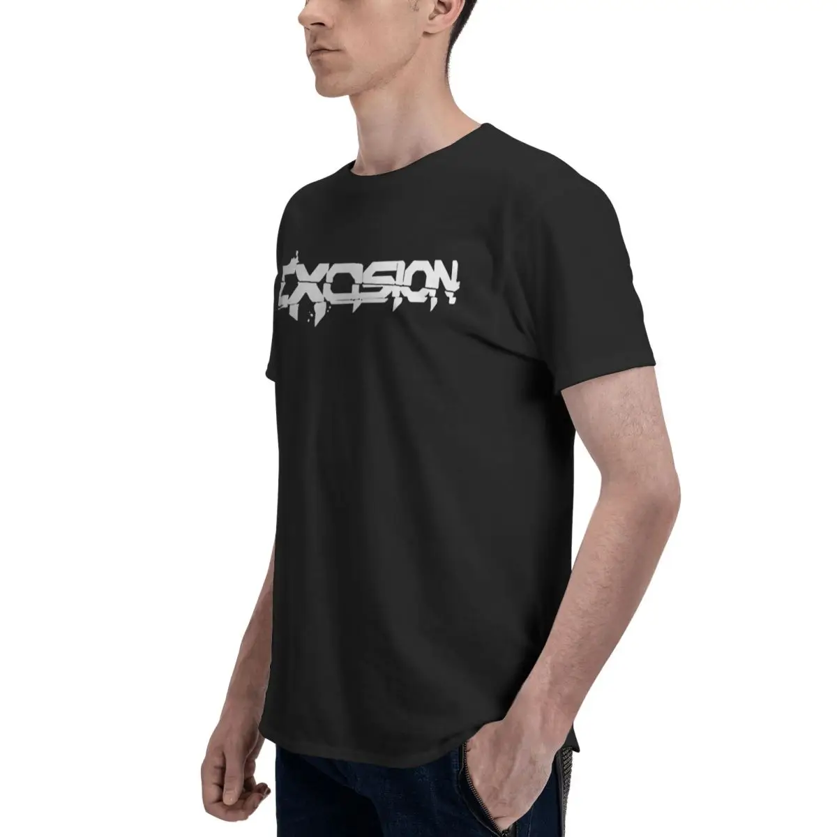 Фото Excision Canadian Dubstep Musician, 100% хлопок, повседневный дышащий удобный мужской топ, новые подарки и футболки, забавный подарок №5
