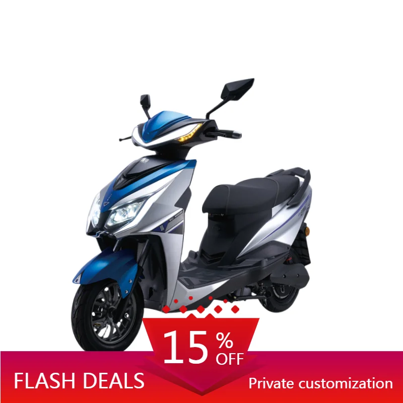 Xili Sepeda Motor Elektrik 1500W Kuat Dewasa, Sepeda Xoan Jarak Jauh 60V72V]. Cakram Ganda