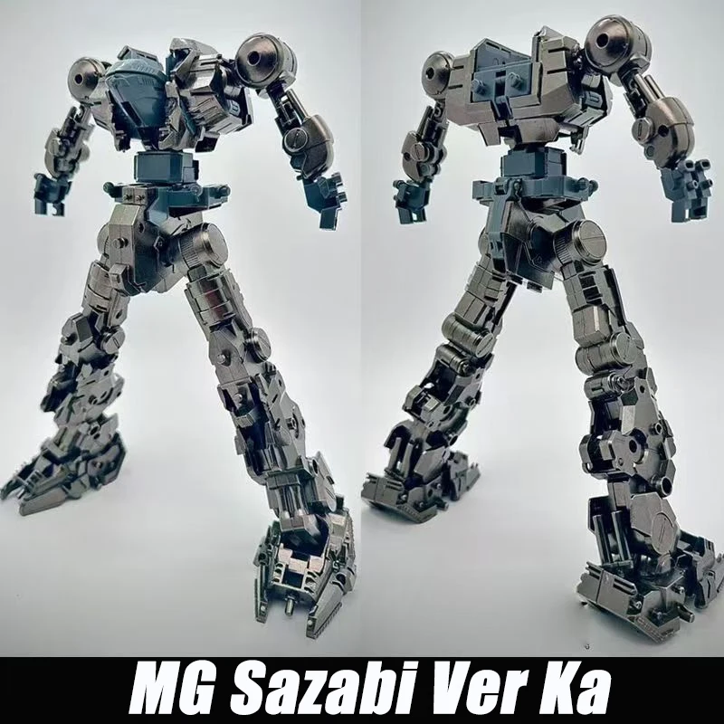 MG 1/100 Sazabi Ver Ka Сплав Скелет Msn-04 Механические аксессуары Готовый скелет Сборочные модели Коллекционные игрушки Индивидуальные подарки