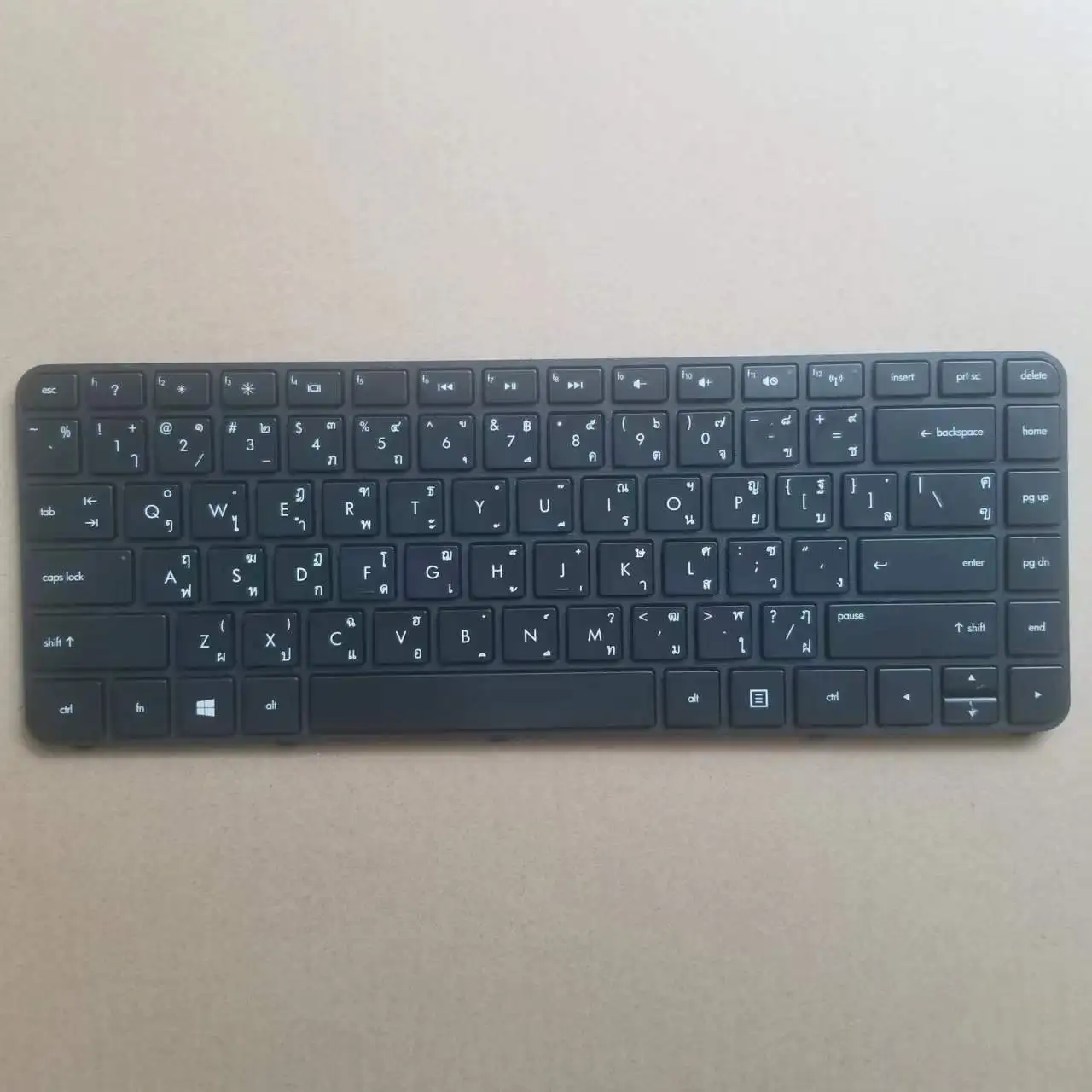 Фото Новая тайская клавиатура для HP Sleekbook 14B 14-B 14-B017cl 14-B017nr 14-B019us 14-B031us Series TI Клавиатура для ноутбука с черной рамкой №2