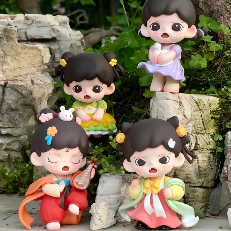 ZORAA 3rd LINGLONG FU слепая коробка Mystery box Kawaii аниме кукла милая загадочная коробка фигурка подарок-сюрприз для девочек детская игрушка на день рождения