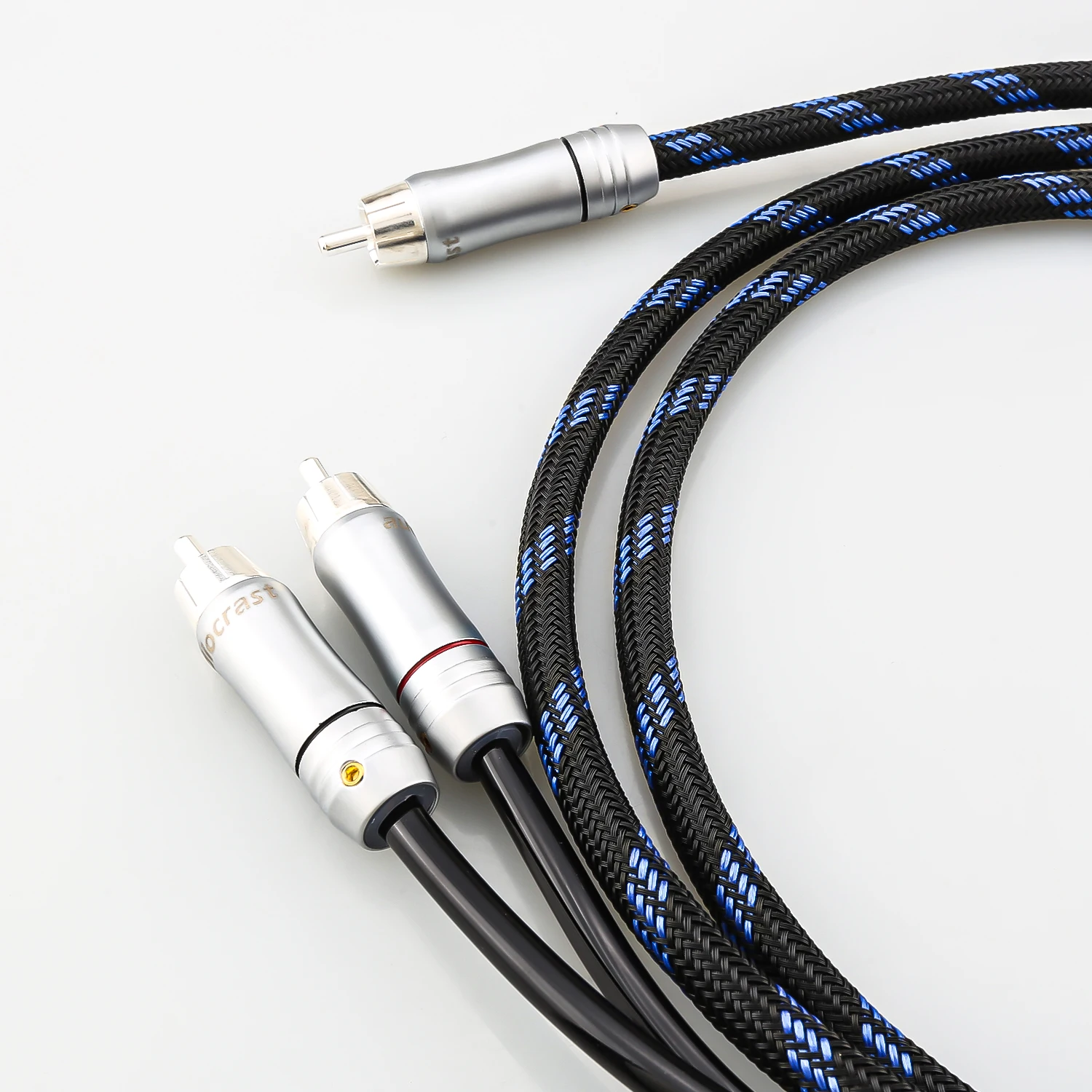 HIFI 0,5 м, 1 м, 1,5 м, 2 м, 3 м, 5 м сабвуфер Y-образный кабель RCA 1 штекер на 2 штекера аудио кабель (art.: 3920bf8e49d20) - 3920bf8e49d20