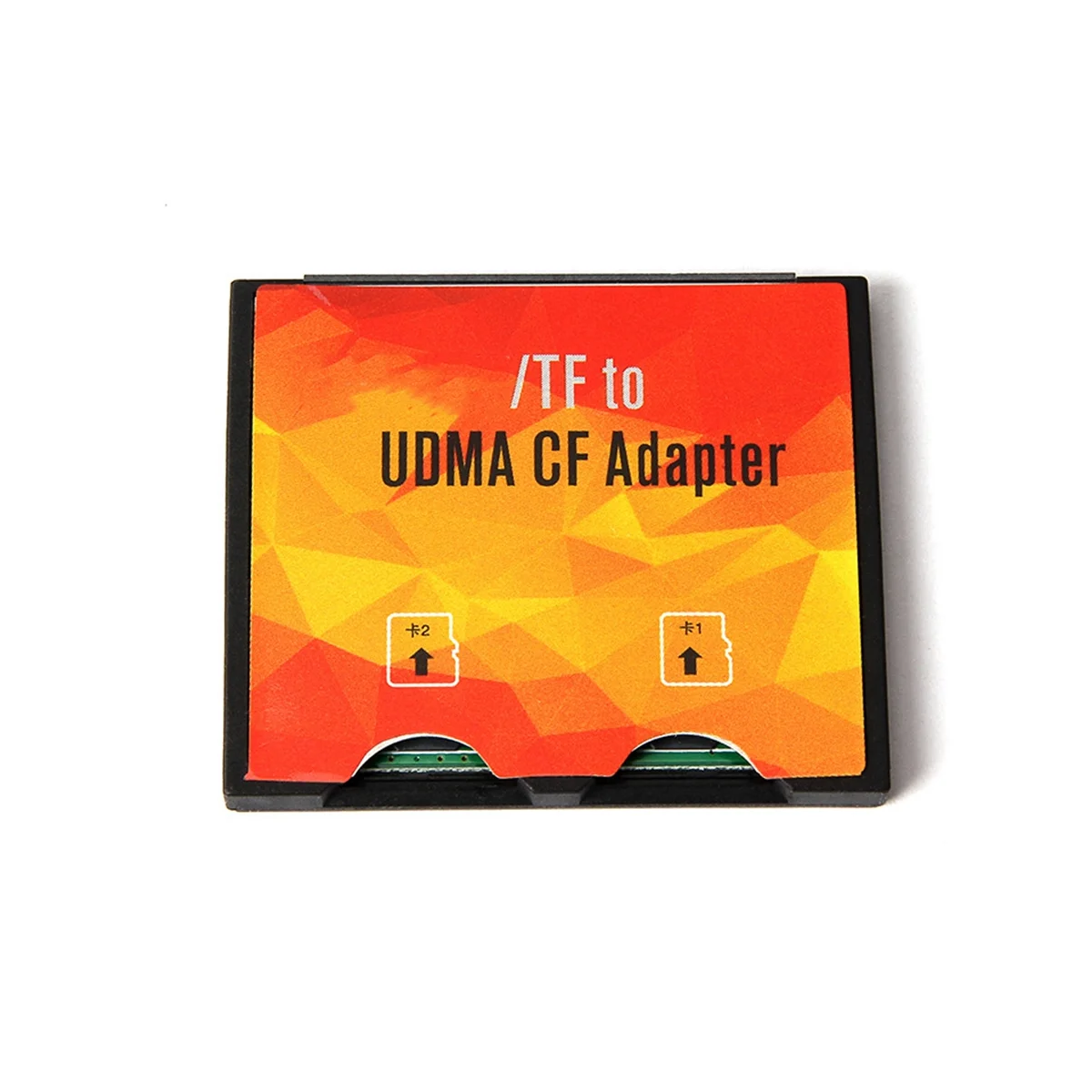 Двойной адаптер TF-CF для Micro-SD к CF компактный держатель для флеш-карты поддерживает XC TFSD к CF высокоскоростной адаптер для камеры CF