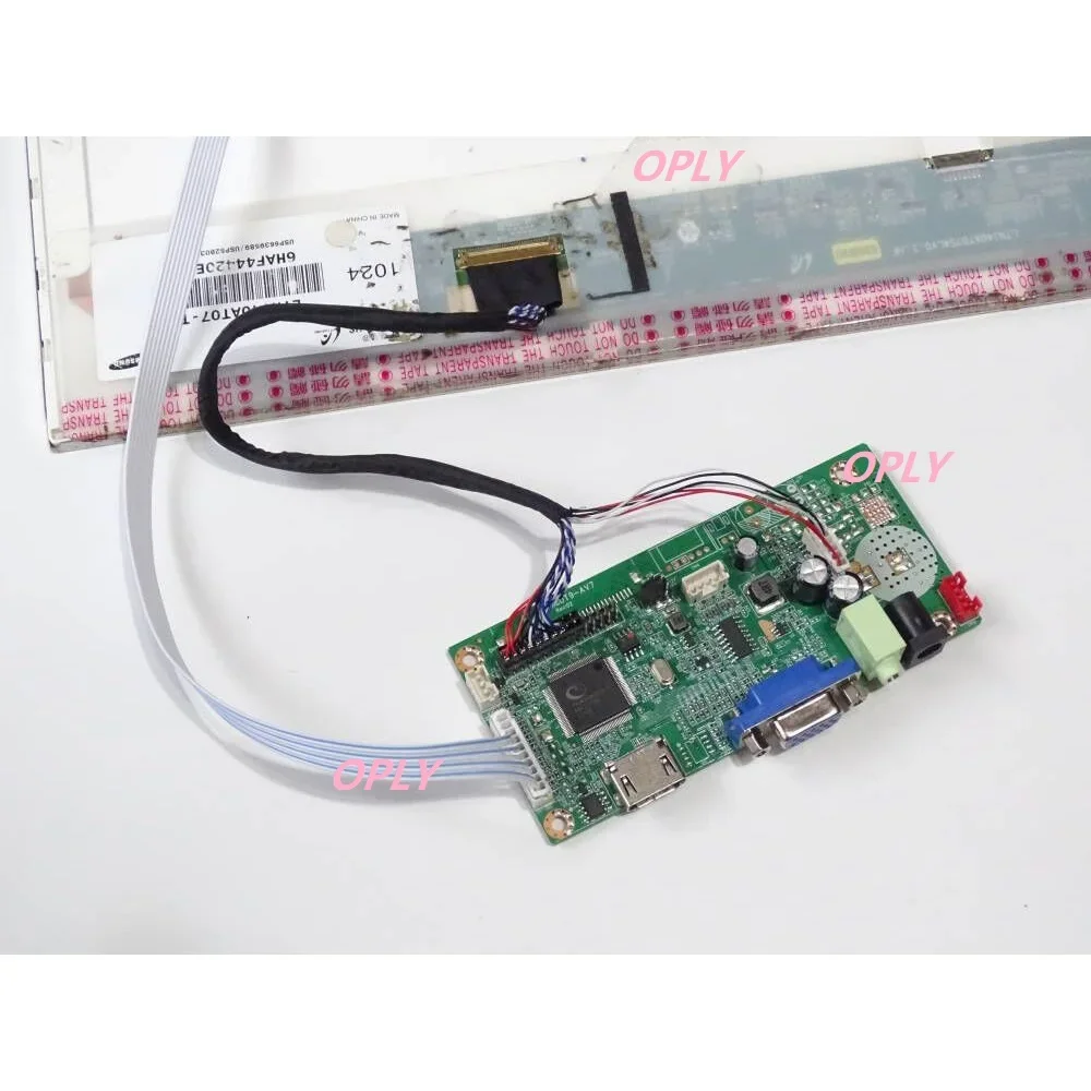 Фото Плата контроллера 58C, совместимая с HDMI VGA для LTN101NT02-A04 LTN101NT02 1024X600, светодиодная панель, монитор экрана 10,1 дюйма, сделай сам №4