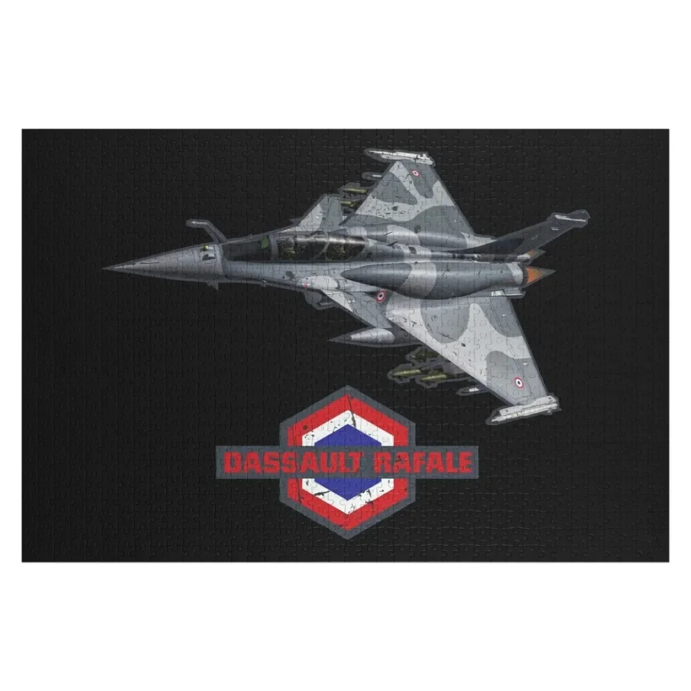 Dassault Rafale французский истребитель головоломка деревянные животные подарки на заказ рождественские игрушки детские деревянные головоломки