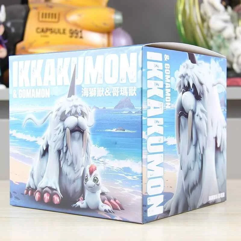 Фото 13 см Digimon Adventure аниме фигурка Ikkakum фигурки Gomamon фигурка орнамент модель коллекция куклы игрушки подарок индивидуальный заказ №3