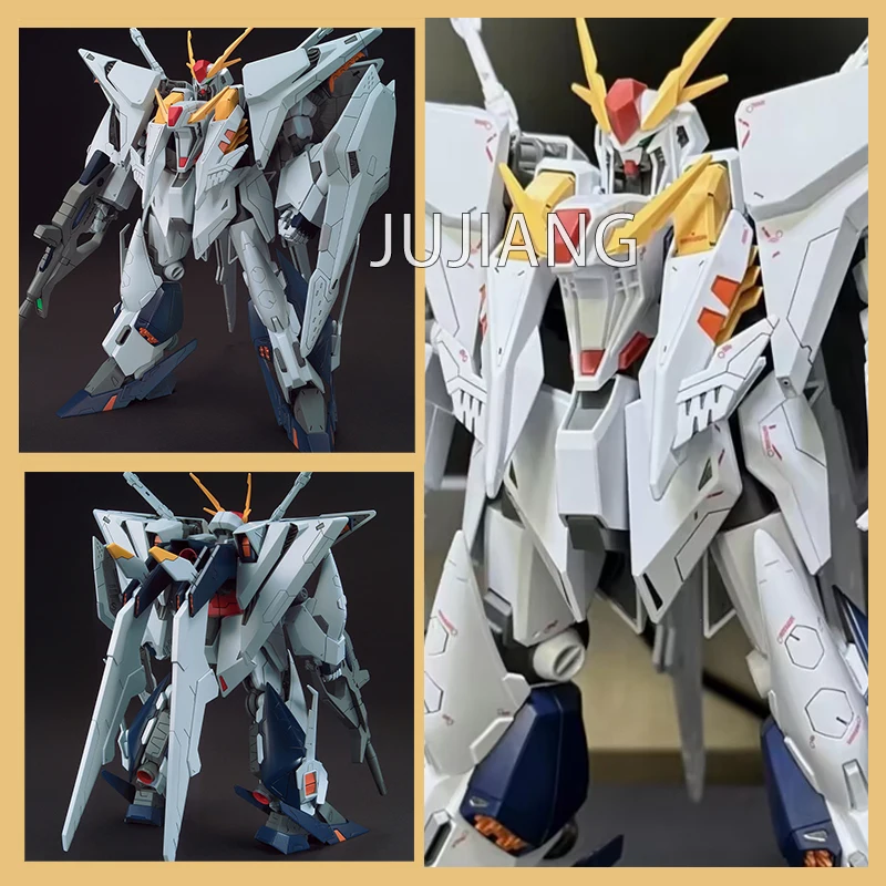 В наличии JUJIANG HG RX-105 XI 1/144 сборная модель комплект фигурка робота игрушка для хобби детская коллекция пластиковая модель подарок