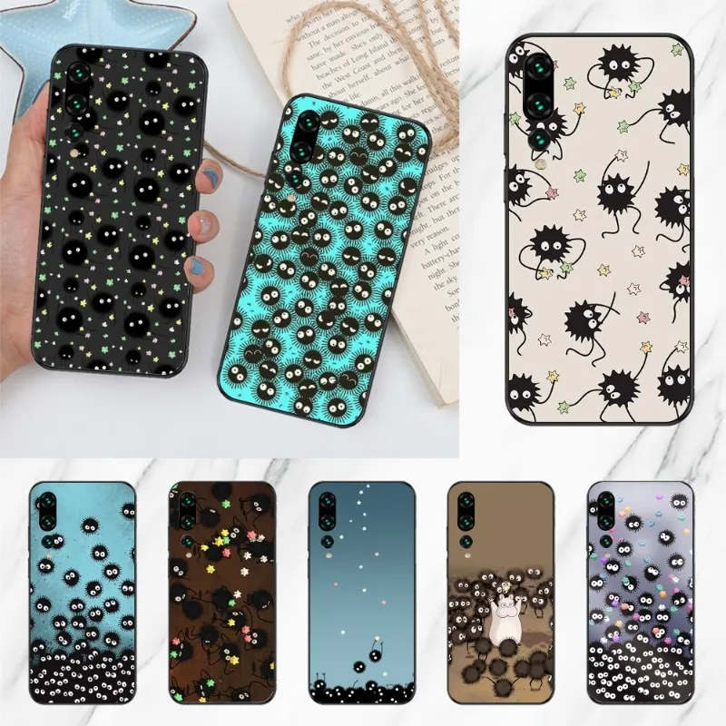 Фото Чехол Tudio ghiвеликолепный для телефона Huawei P50 P40 P30 Pro Lite P Smart 2021 2019 Magic 3, мягкий черный чехол для телефона №2