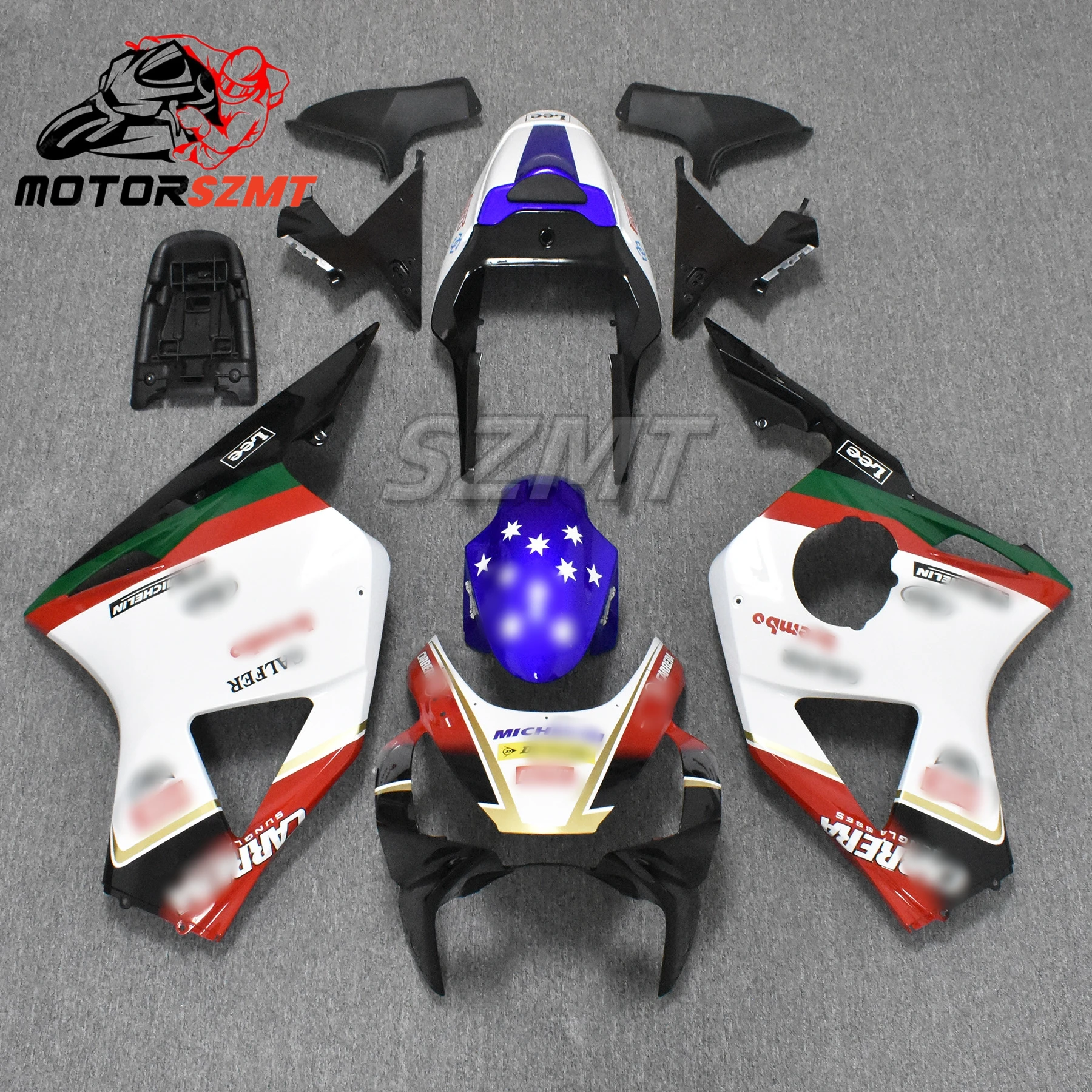 Комплект обтекателей ярко-красного и черного цвета для HONDA CBR900RR 954 2002 2003 CBR 900RR, детали мотоцикла CBR900 02 03, комплект инъекционного кузова