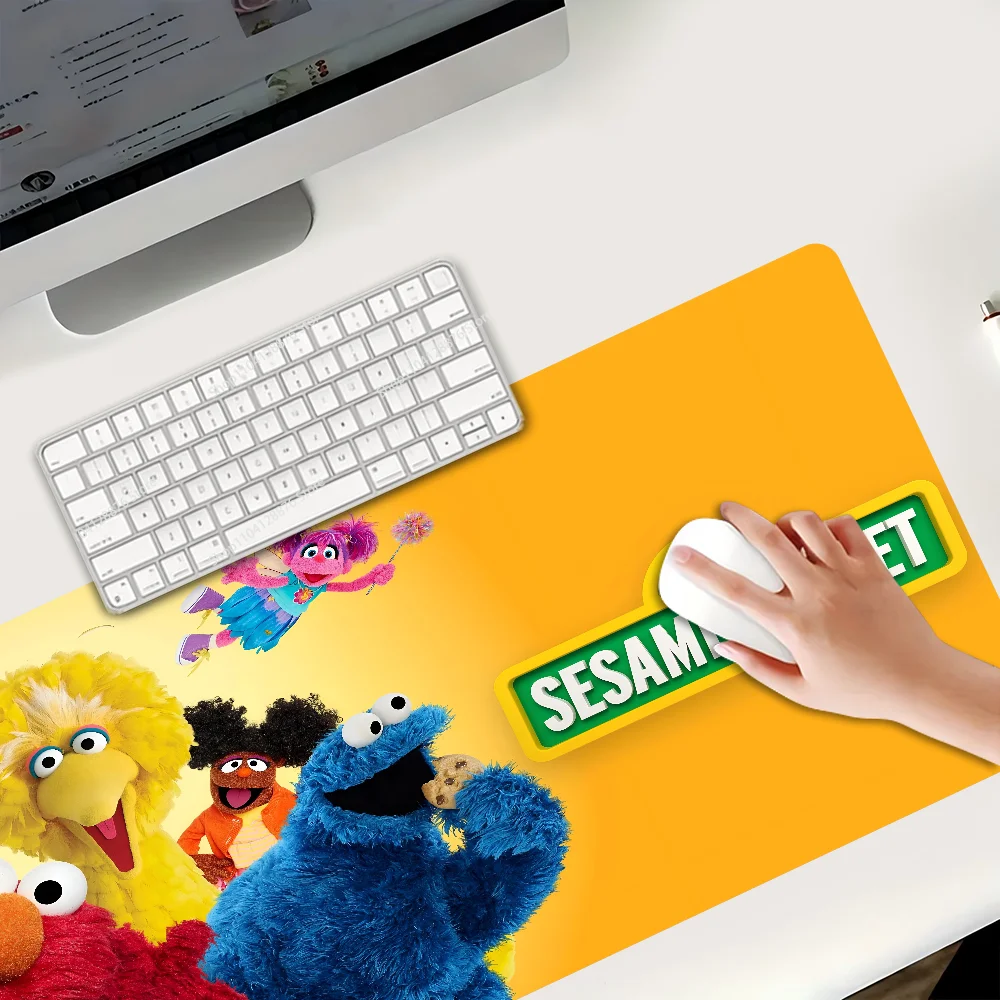 S-Sesame S-Street Cookie Elmo Коврик для мыши Большой игровой коврик для мыши LockEdge Утолщенный коврик для компьютерной клавиатуры Стол Настольный коврик (art.: 3920cd5e789a1) - 3920cd5e789a1