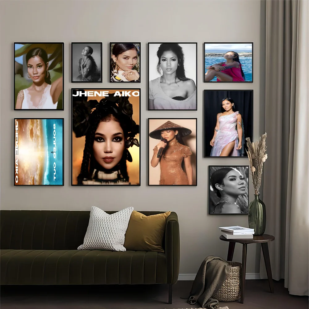 Jhene Aiko Whitepaper Poster HD Quality Poster Wall Art Painting Study Room Wall Decor