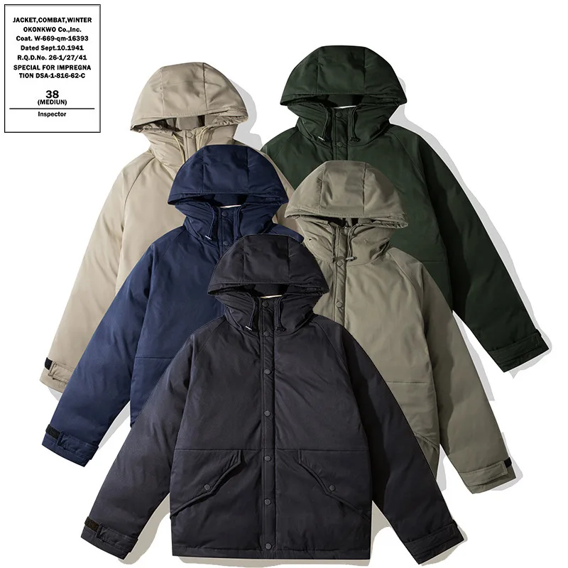 OKONKWO ECWCS PARKA горный уличный пуховик с капюшоном парка холодный и снежный утиный пуховик