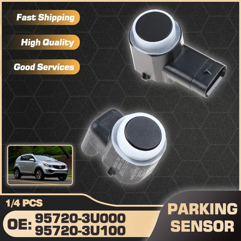 Для Kia Sportage MK3 SL 2010 2011 2012 2013 2014 2015 1/4 шт. датчик парковки PDC задним ходом 95720-3U000 95720-3U100