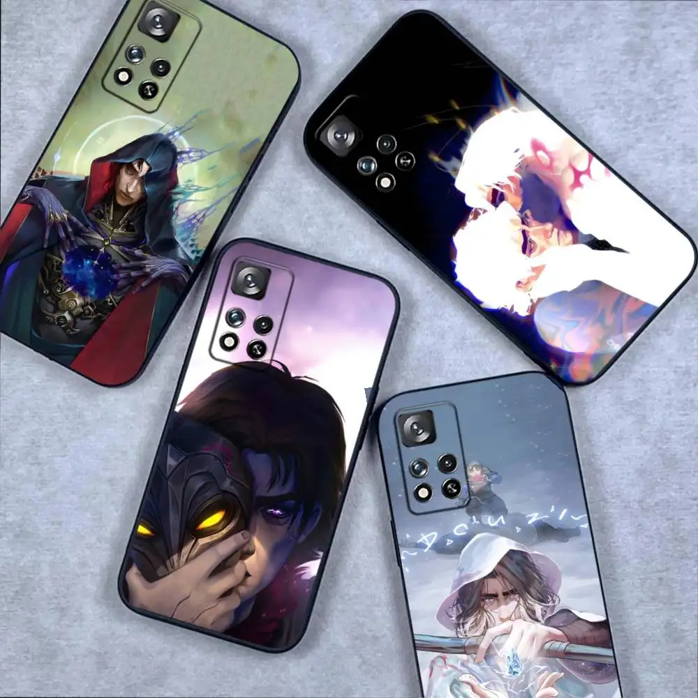Чехол для телефона A-Arcane Viktor Season 2, для Samsung S 25,24,23,22,30,21,10,9,Ultra,Plus,Lite,FE,4,5G, черный мягкий чехол Телефоны и телекоммуникационные аксессуары