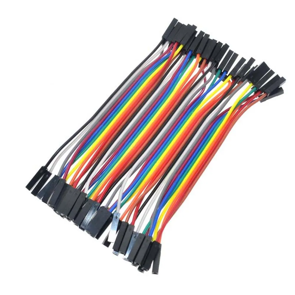 Фото Arduino 40PIN Male To  Female DIY 10cm 2.54mm Dupont Cable Electronic Kit Jumper Wire Connector №3