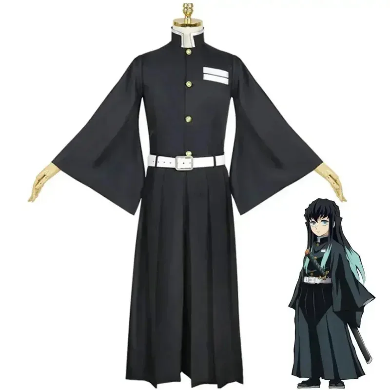 Аниме Косплей Аниме Demon Slayer Kimetsu No Yaiba Tokitou Muichirou Косплей Костюм