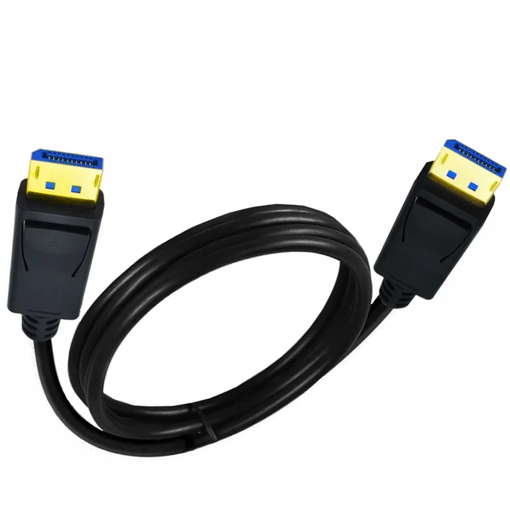 Кабель DisplayPort DP 1.4 8K при 60 Гц HBR3 32,4 Гбитс HDCP 2,2 для ТВ, игрового монитора, графического ПК, ноутбука — различная длина 0,3 м1 м2 м3 м (art.: 3920ccf3fa3c6) - 3920ccf3fa3c6