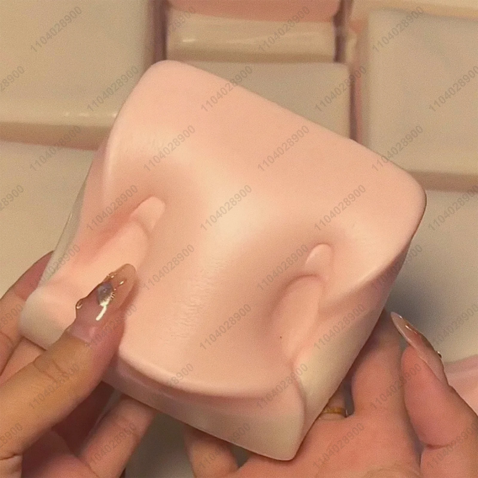 Клубничный двухслойный тост, торт Taba Squishy, медленный отскок, влажный и мягкий липкий торт, щипцы, декомпрессия, расслабляющая игрушка для рук, подарок (art.: 3920d022ad386) - 3920d022ad386