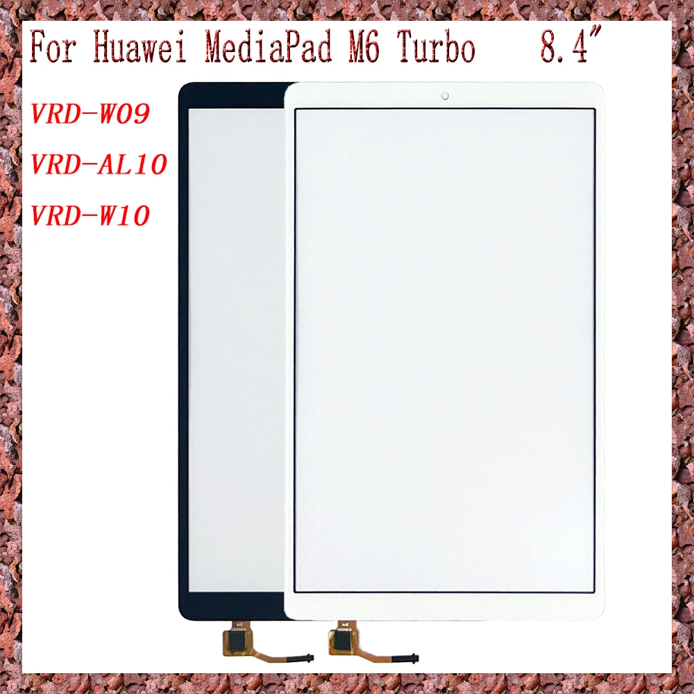 Новинка для Huawei MediaPad M6 Turbo 8,4 женский сенсорный экран с OCA ЖК передняя стеклянная панель Замена