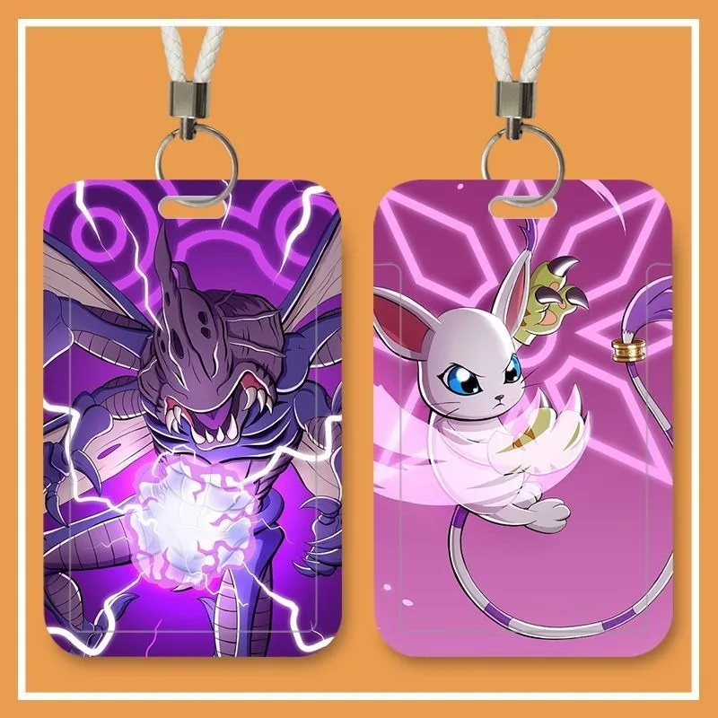 Digimon аниме периферийные устройства студенческие школьные наборы карточек креативные карточки для еды водные карты ID-карты рабочие документы наборы рабочих карточек подарки