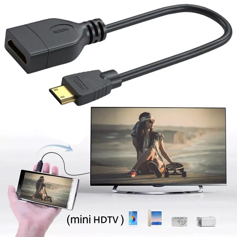 Для планшетов, видеокамер, ноутбуков, DSLR Mini HDMI-кабель 4K 60 Гц HDMI 2,0 Mini HDMI-HDMI