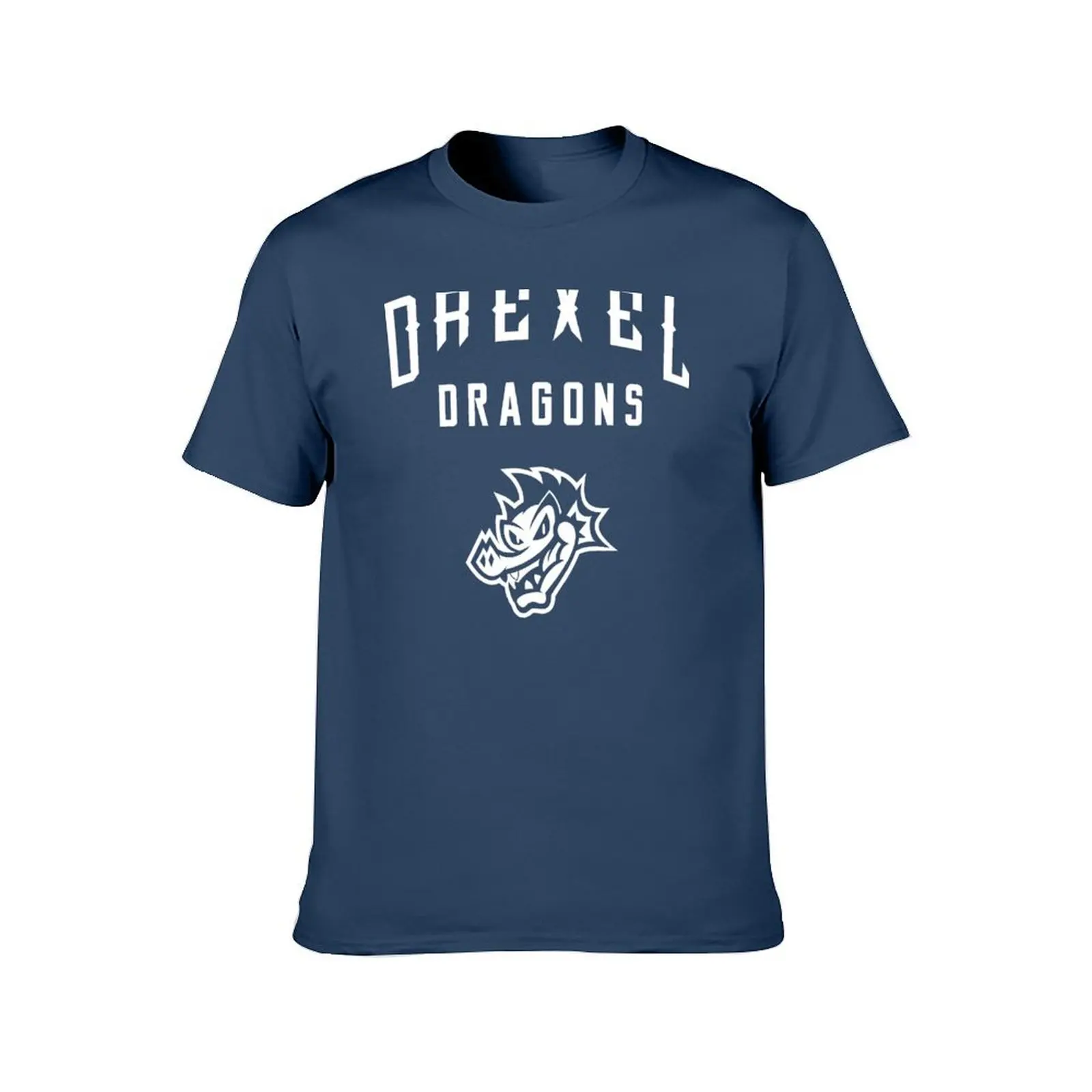 Фото Футболка Drexel Dragons Version 2, простая рубашка на заказ, одежда в стиле каваи, рубашки, мужские высокие футболки с рисунком №2