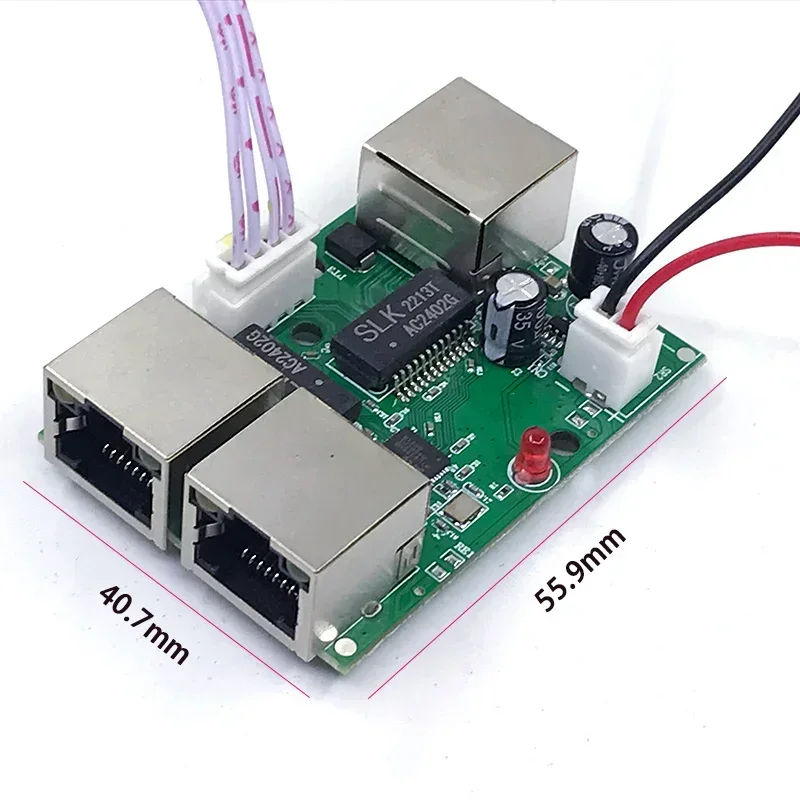 Фото Обратный источник питания POE-переключатель POE IN/OUT5V/12V/24V 75W/2=38,5W 100mbps 802.3AT 45+78-DC5V~30V серия на большие расстояния Force POE №3