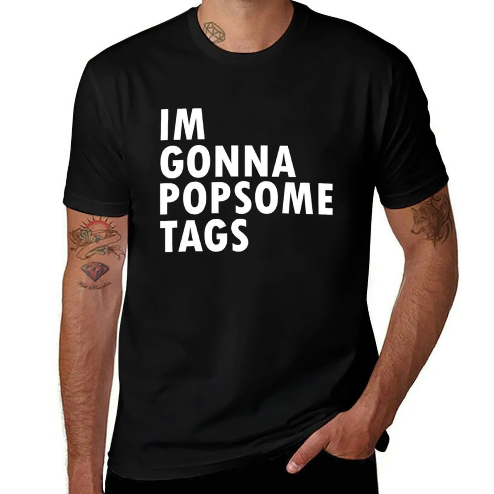Футболка Thrift Shop Macklemore Tags, мужская роскошная мужская футболка, футболка Мужская одежда