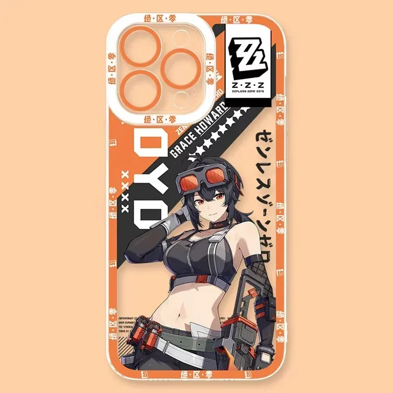 Фото Silicone Case For Samsung Galaxy S24 S23 S22 Ultra S21 S20 FE Note 20 10 Plus A15 A25 A35 A55 Zenless Zone Zero Joe Mana Cover №3