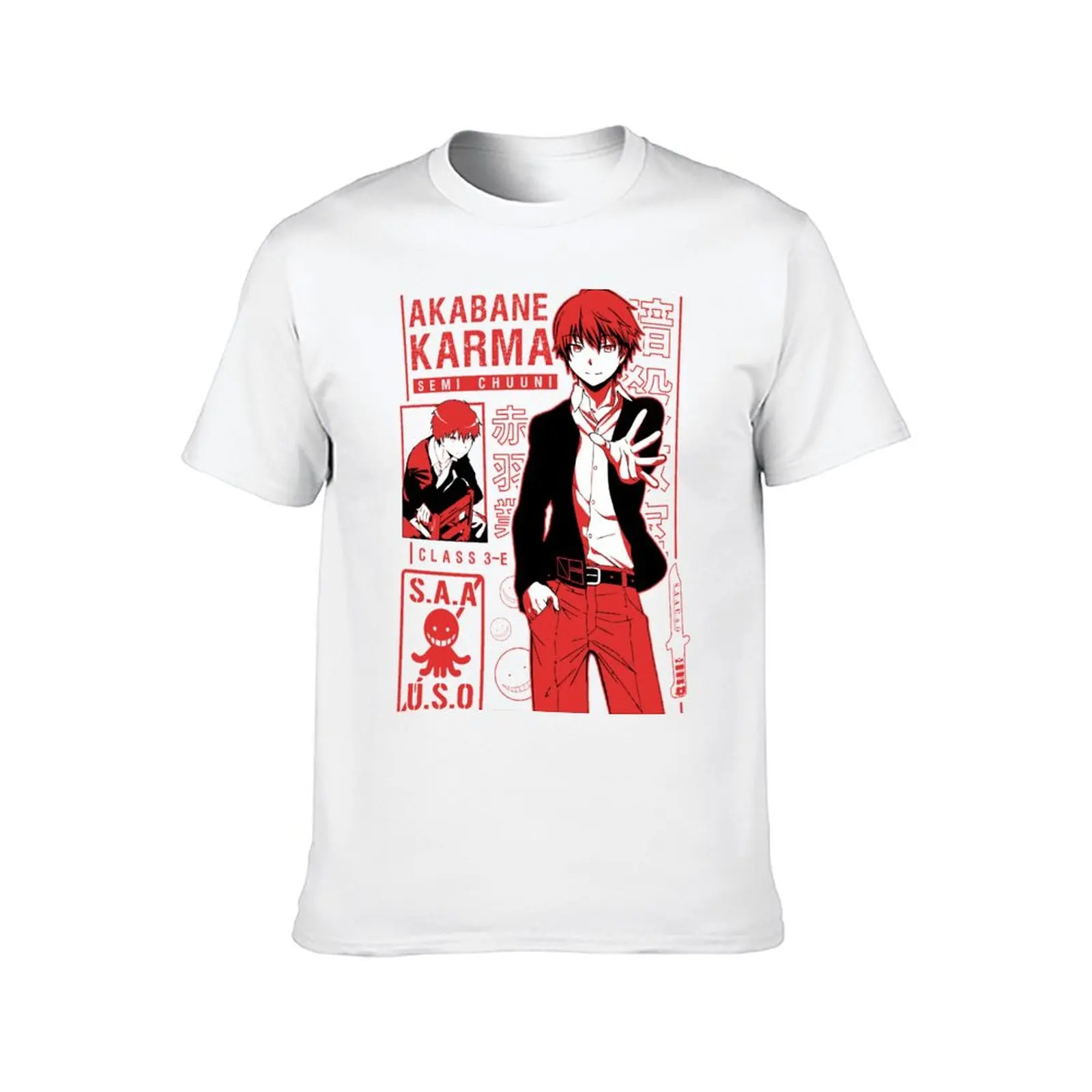 Фото KARMA AKABANE T-Shirt cotton t shirt man essential t shirt T-Shirt №2