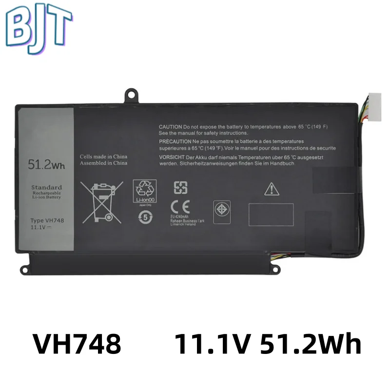 11,1 В 51,2 Втч новый аккумулятор для ноутбука VH748 внутренняя для ноутбука Dell Inspiron 14-5439 Vostro 5460 5470 5560 V5560 V5470
