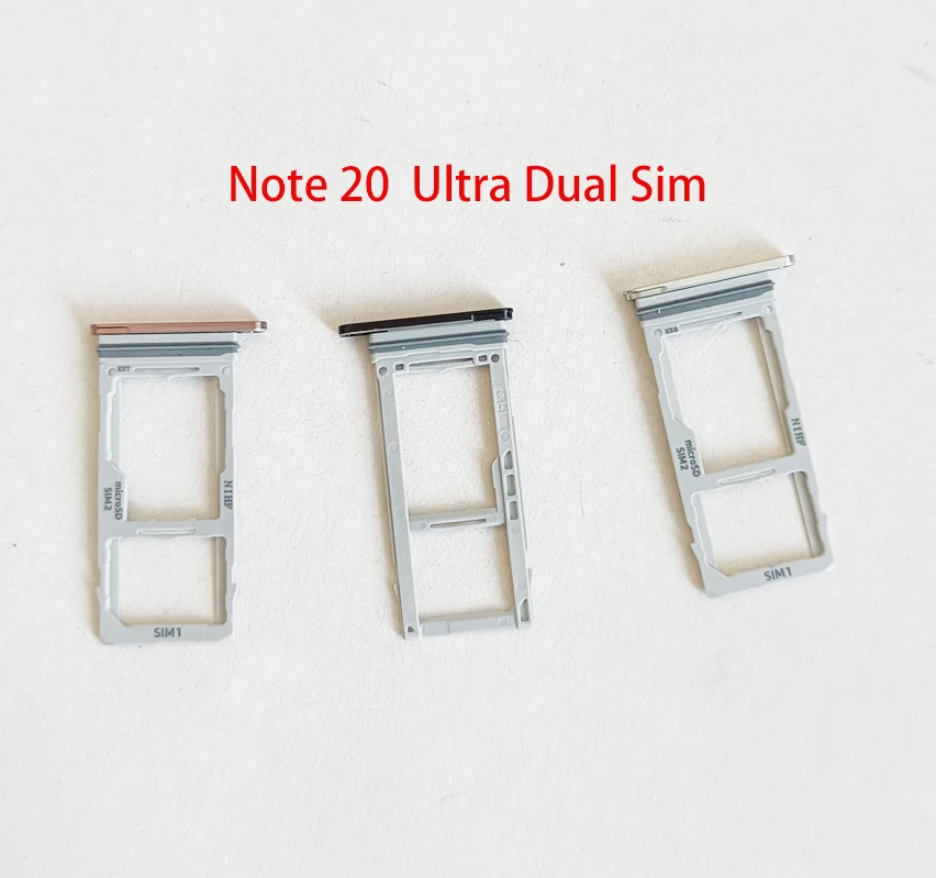 10 шт., двойной лоток для SIM-карты, держатель Micro SD Nano для Samsung Galaxy Note 20Note 20 Ultra (art.: 3920d01a70471) - 3920d01a70471