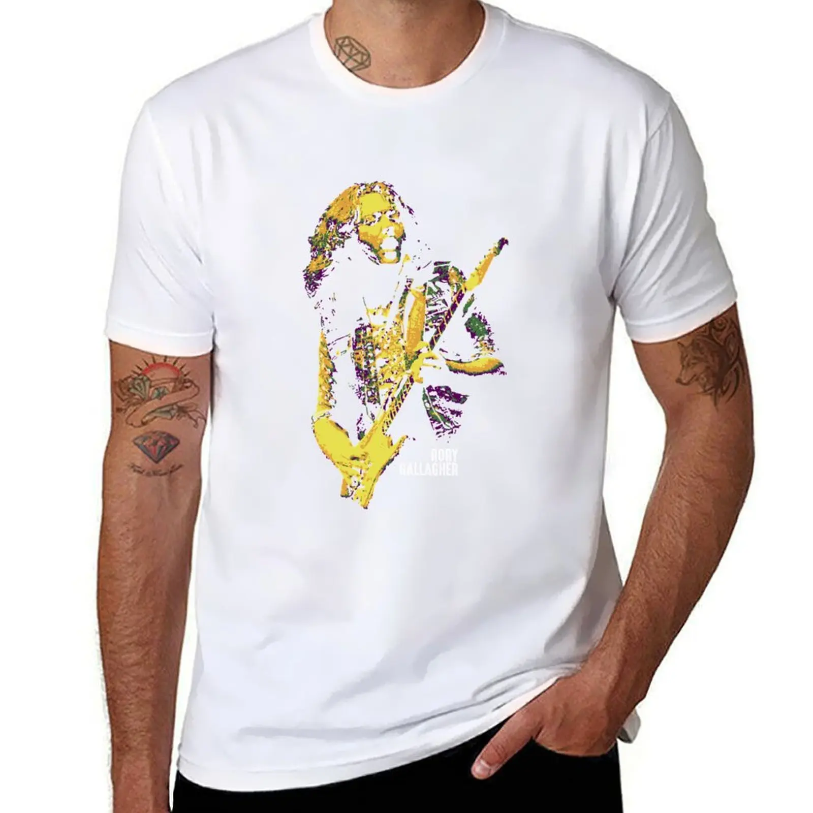 Für Herren Damen Rory Gallagher. Уильям Рори Галлахер. Футболка Liam Rory Gallagher V5 Perfektes Geschenk N