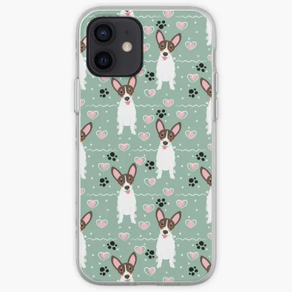 Чехол для телефона Love Chocolate Tan White Rat Terrier Iph, настраиваемый для iPhone X XS XR Max 6 6S 7 8 Plus 11 12 13 14 Pro Max Mini