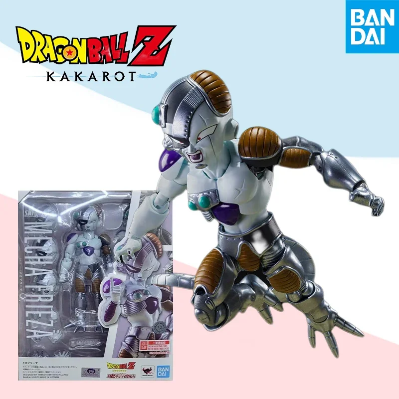 Оригинальная коробка Bandai S.H.Figuarts SHF Dragon Ball MECHA FRIEZA, полный комплект аниме-моделей, готовая игрушка в подарок для детей