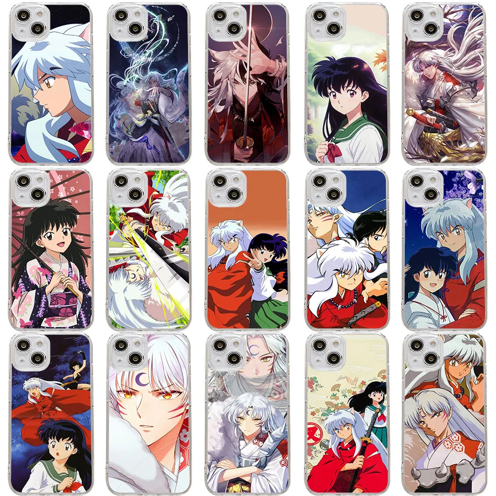 Мягкий чехол TS-61 Inuyasha Sesshomall для VIVO Y35 Y22S Y16 Y02 Y02S Y01 X80 Y12 V25 Y91 V21 Y21S Y33S Y31 Y51 Pro