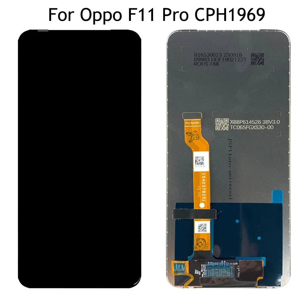 Pop Высокое качество для OPPO F11 Pro ЖК-экран для OPPO F11Pro CPH1969 CPH2209 CPH1987 Детали в сборе ЖК-экрана
