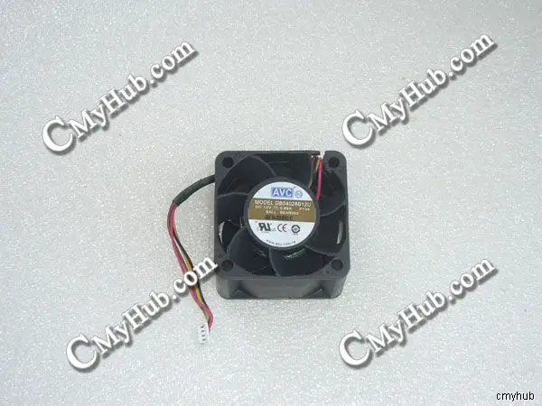 Вентилятор охлаждения для AVC DB04028B12U P136 DC12V 0,66A 4028 4 см 40 мм 40X40X28 мм 4-контактный охлаждающий вентилятор