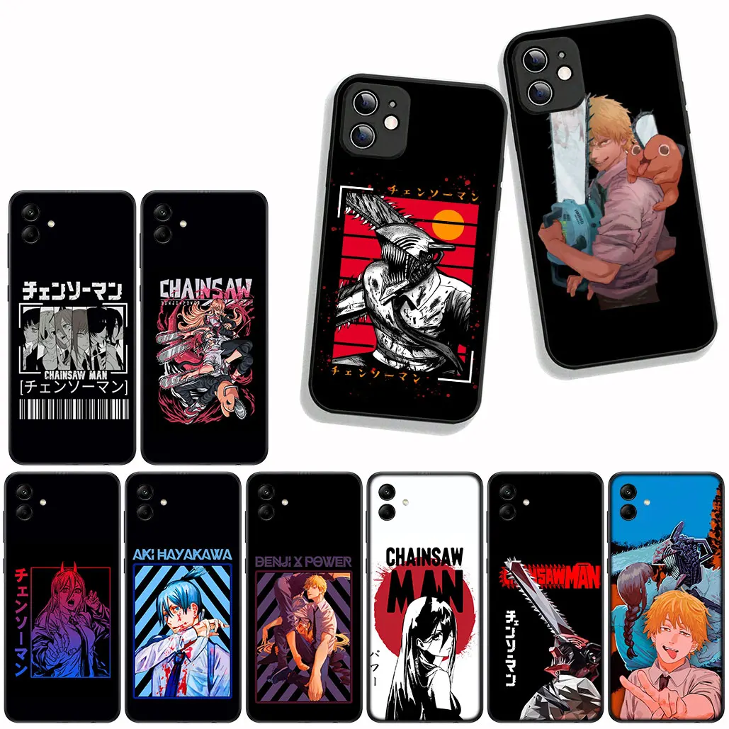 Чехол для Motorola Moto E14 E15 G04 G05 G14 G15 G54 G24 Power G34 G35 G75 G84 G85 G45 Tatsuki Fujimoto Makima Chainsaw Man Gir