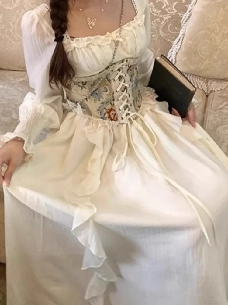 Модные элегантные повседневные винтажные модные платья, женские летние новые милые бандажные платья для дня рождения Abend Kleider 2025 Vestidos
