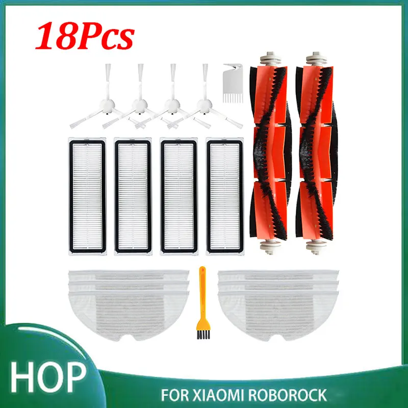 Hepa фильтр для Xiaomi Mijia 1C 2C STYTJ01ZHM / Dreame F9 / Mi Robot Pembersih Vakum Sikat Rol Suku Kit