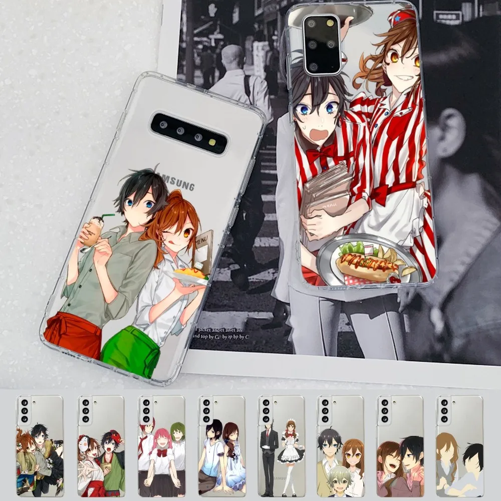 Чехол для телефона с аниме Horimiya, прозрачный чехол для Samsung A12, 21, 30, 31, 51, 52, 70, 71, Redmi8, 9, 10, Honor10, 70, 50