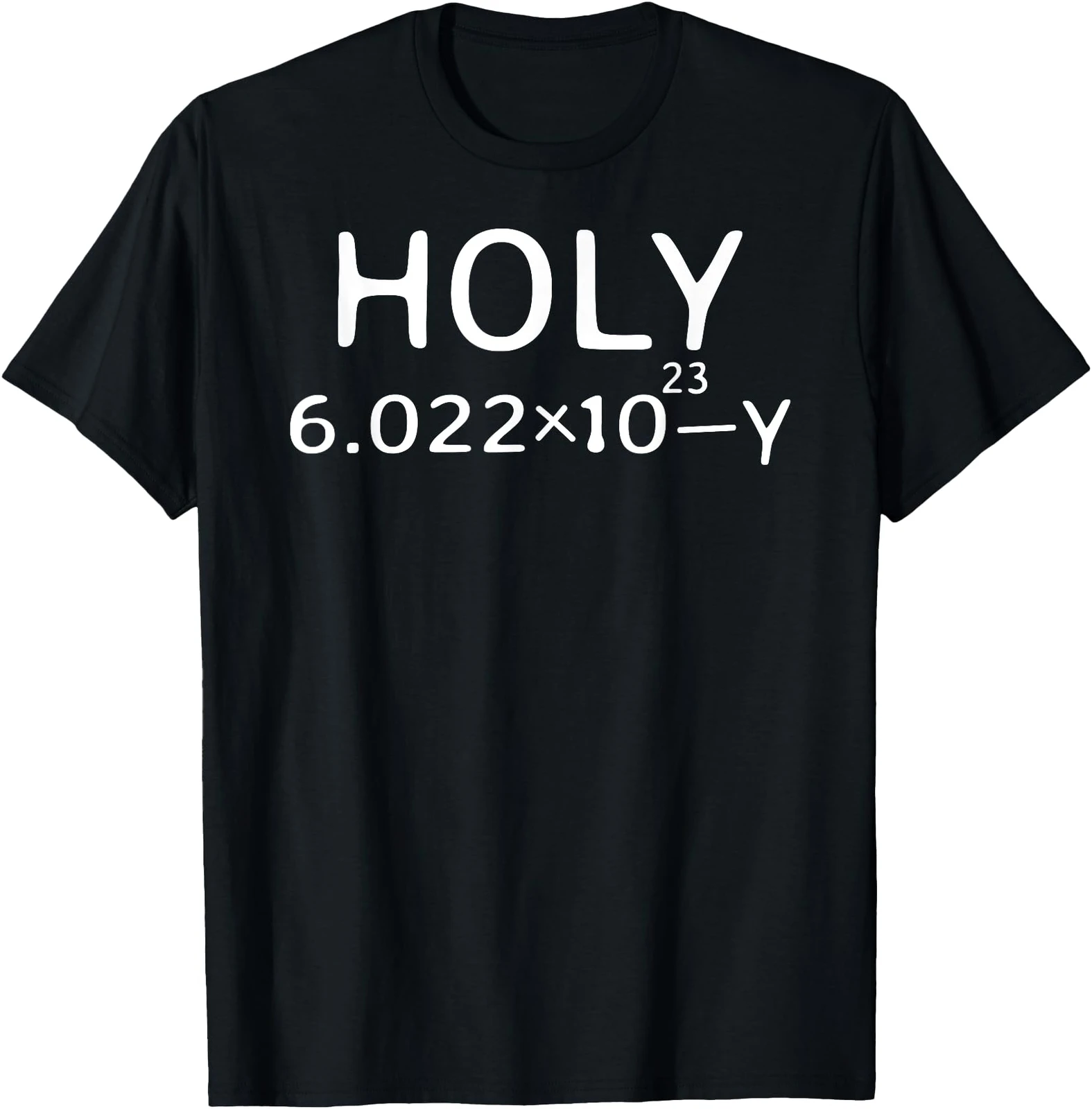 Футболка с забавной химией Holy Moley Avogadro Mole Carbon