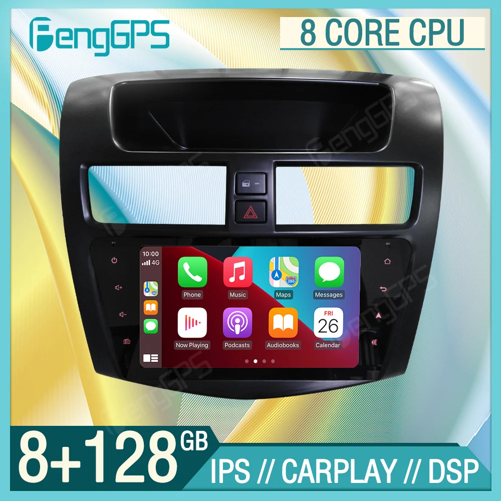 10,2-дюймовый автомобильный радиоприемник Android 13, GPS-навигация для Mazda BT50 BT-50 2012-2019, мультимедийный DVD-плеер, видеостерео, CarPlay, авто DSP