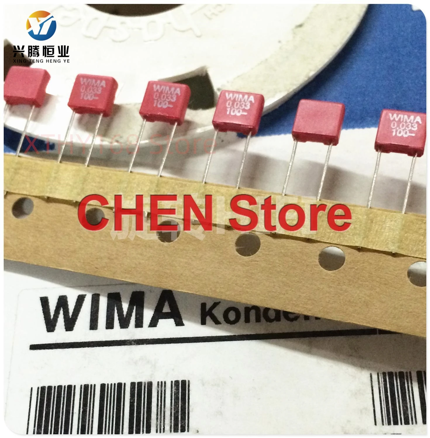 Фото 1 шт. MKS2 немецкий 5 мм WIMA пленочный конденсатор звук аудио Hi-Fi 0.015uf 15nf 27nf 0.033uf 39nf 0.047uf 0.068uf 63v 100v 0.022uf p5 №2