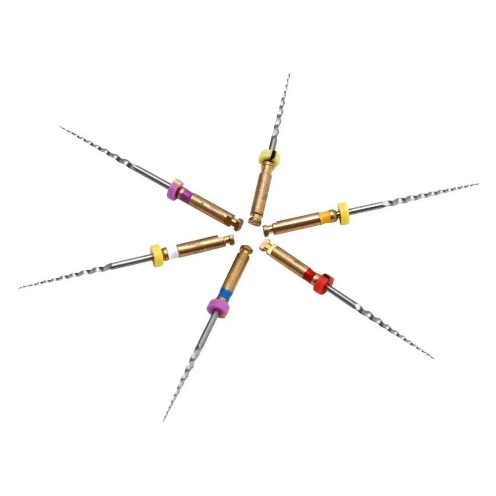 Фото 6 шт./упак. Arquivos Dental ProTaper Niti SX-F3 25 мм Dentsply Motor Rotativo Universal №4