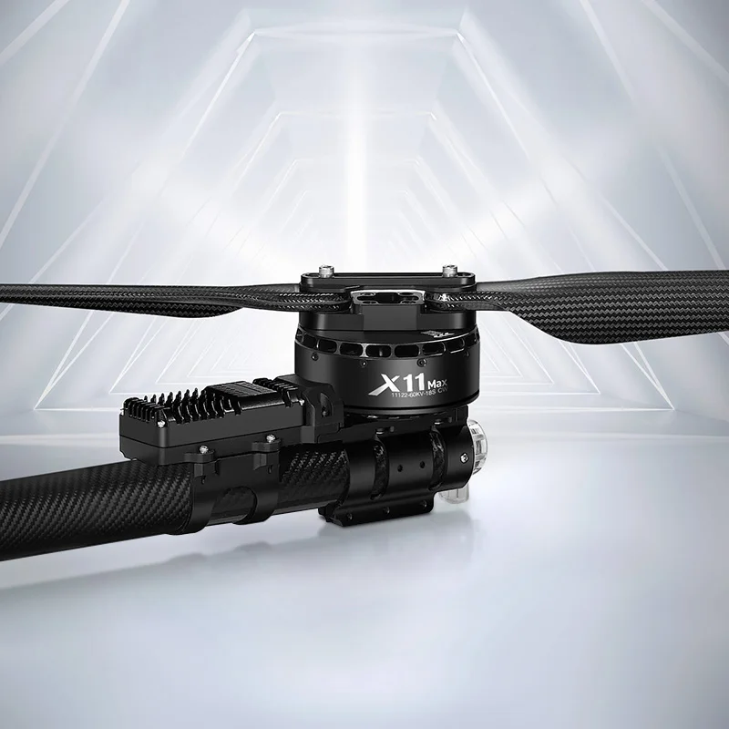 Оригинальный мотор Hobbywing X11MAX, силовой ксектор FOC Combo 80A ESC 20-22KG 48175, пропеллер по часовой/против часовой стрелки, трубка 50 мм для дрона AG БПЛА 40L