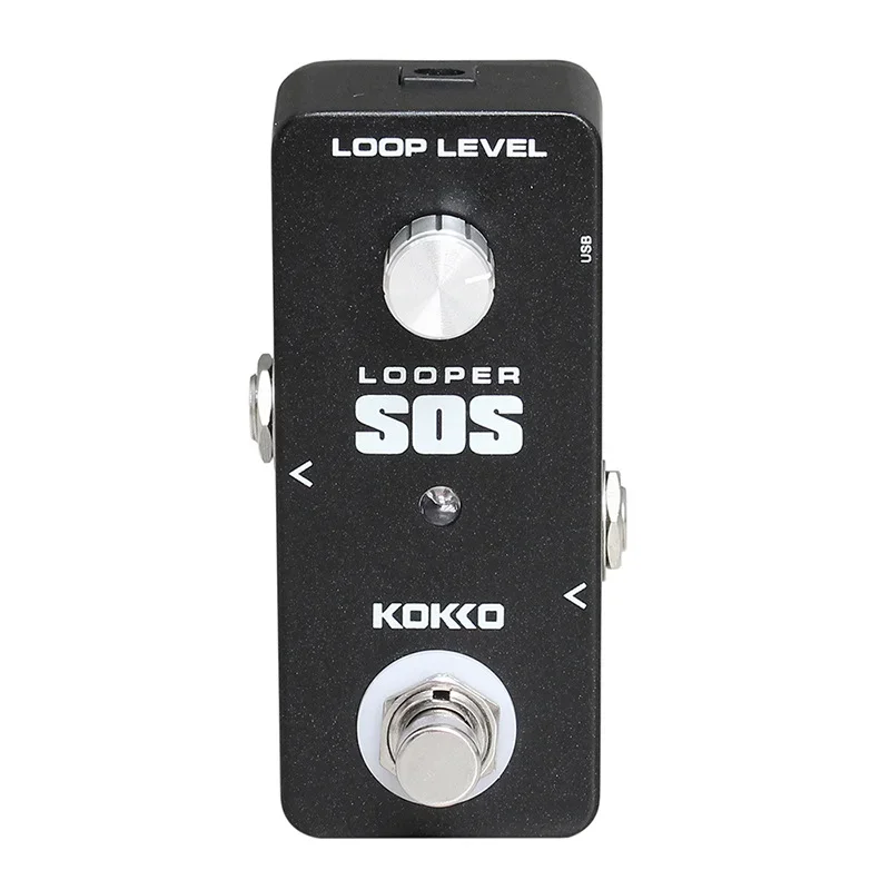 KOKKO FLP2 Mini SOS Looper педаль портативная гитарная педаль эффектов высокого качества гитарные детали и аксессуары гитарная педаль эффектов