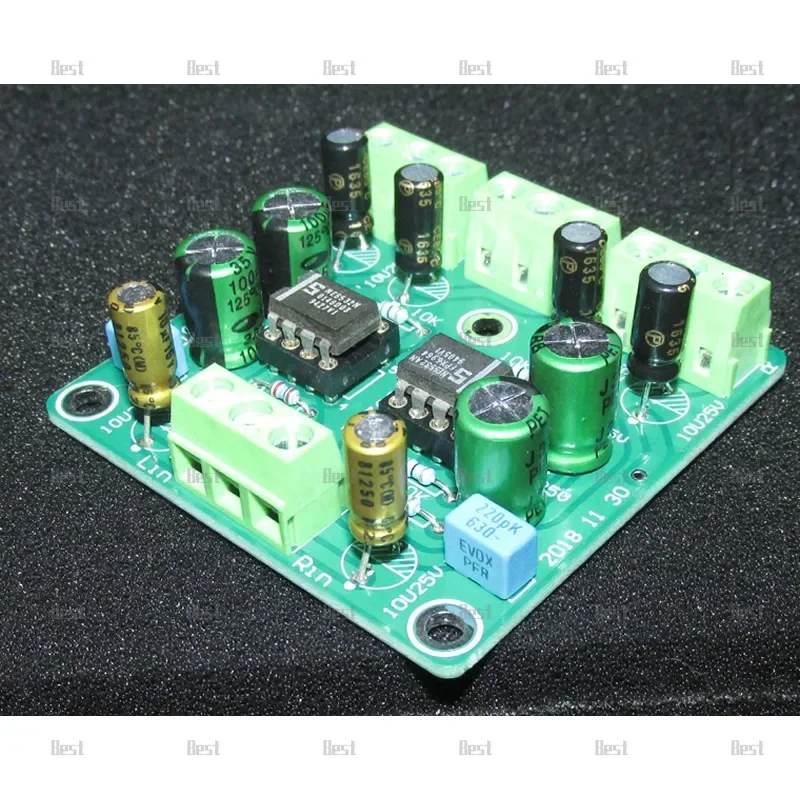 Placa Circuito Extremida Única Para Balanceada, Amplificador Potência, Насадки Btl, Placa Unida Fase Invertida Para Jcdq199b