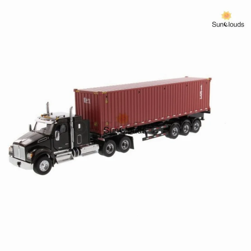 Фото DIECAST MASTERS, KENWORTH T880 SFFA 6x4 Дверца контейнера + контейнер 40 футов, 1/50... №3